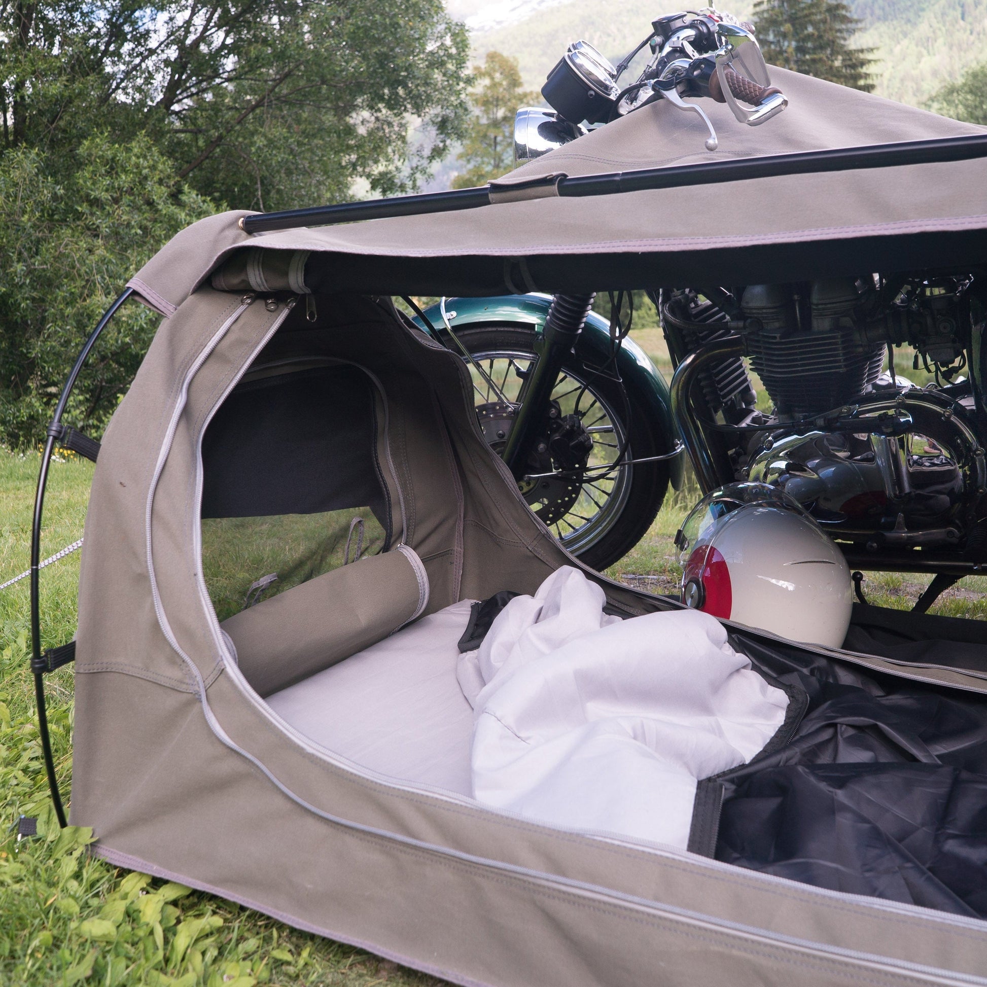 RoadNest Solo Canvas Moto Camp gallery image 4