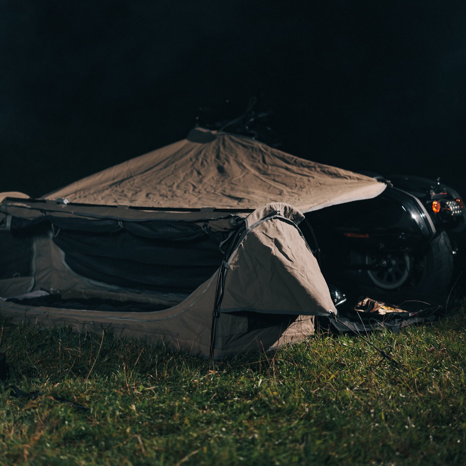 RoadNest Solo Canvas Moto Camp gallery image 9