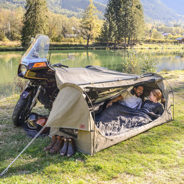 RoadNest Duo Canvas Moto Camp main product image