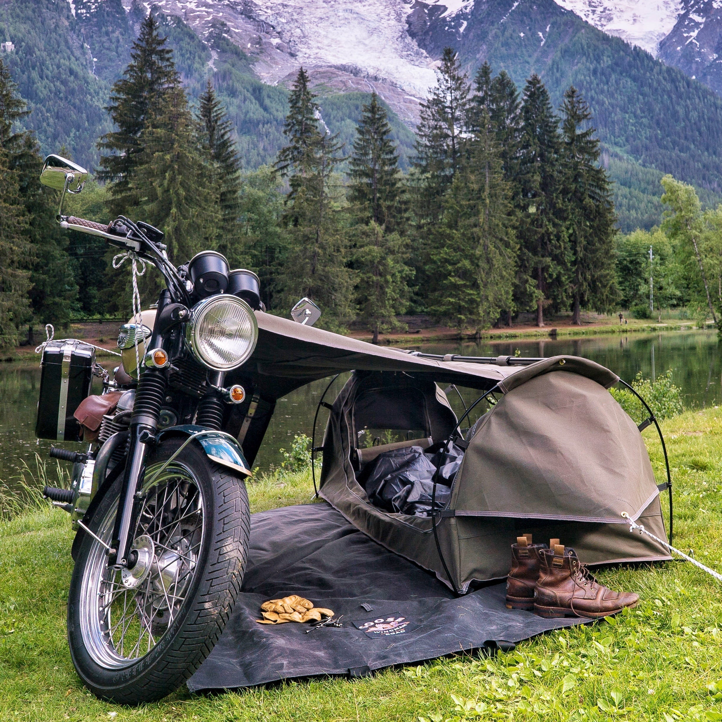 RoadNest Solo Canvas Moto Camp gallery image 3
